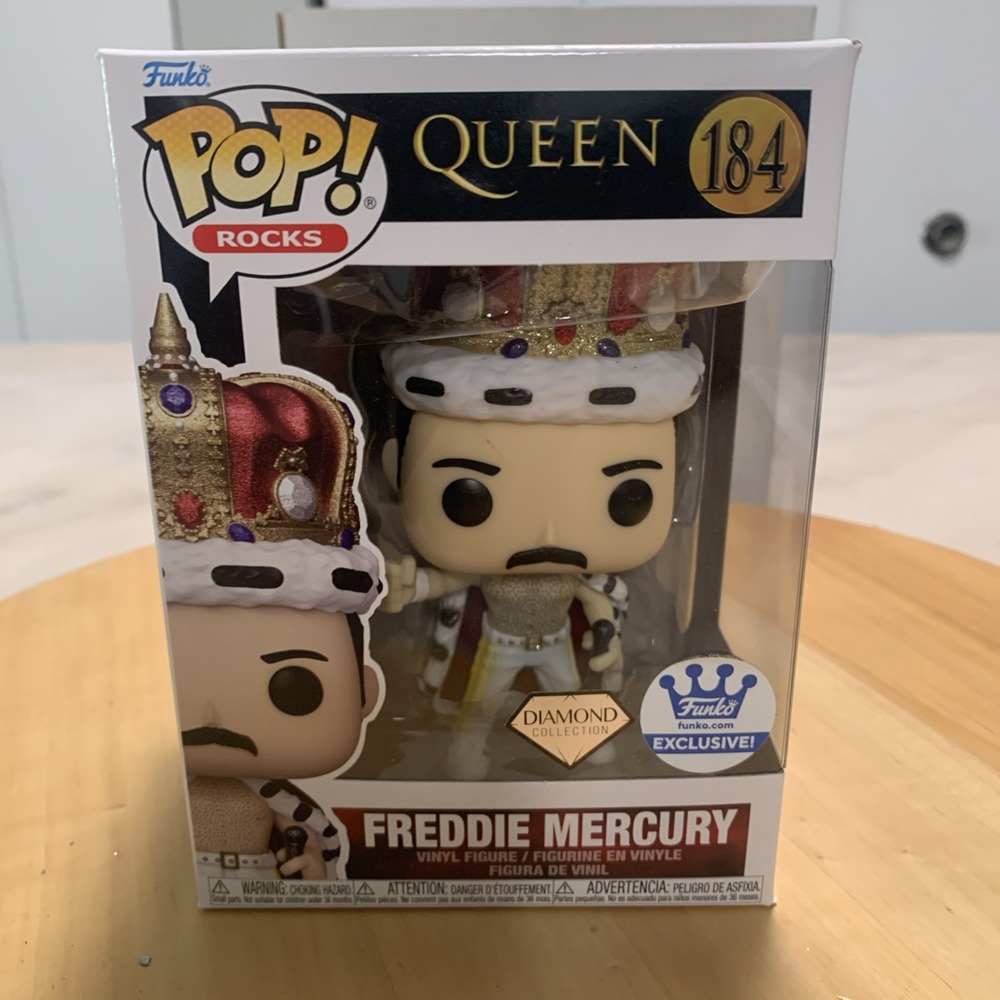 Funko Pop! #184 Freddie Mercury (Diamond Glitter) - Funko (Exclusive)